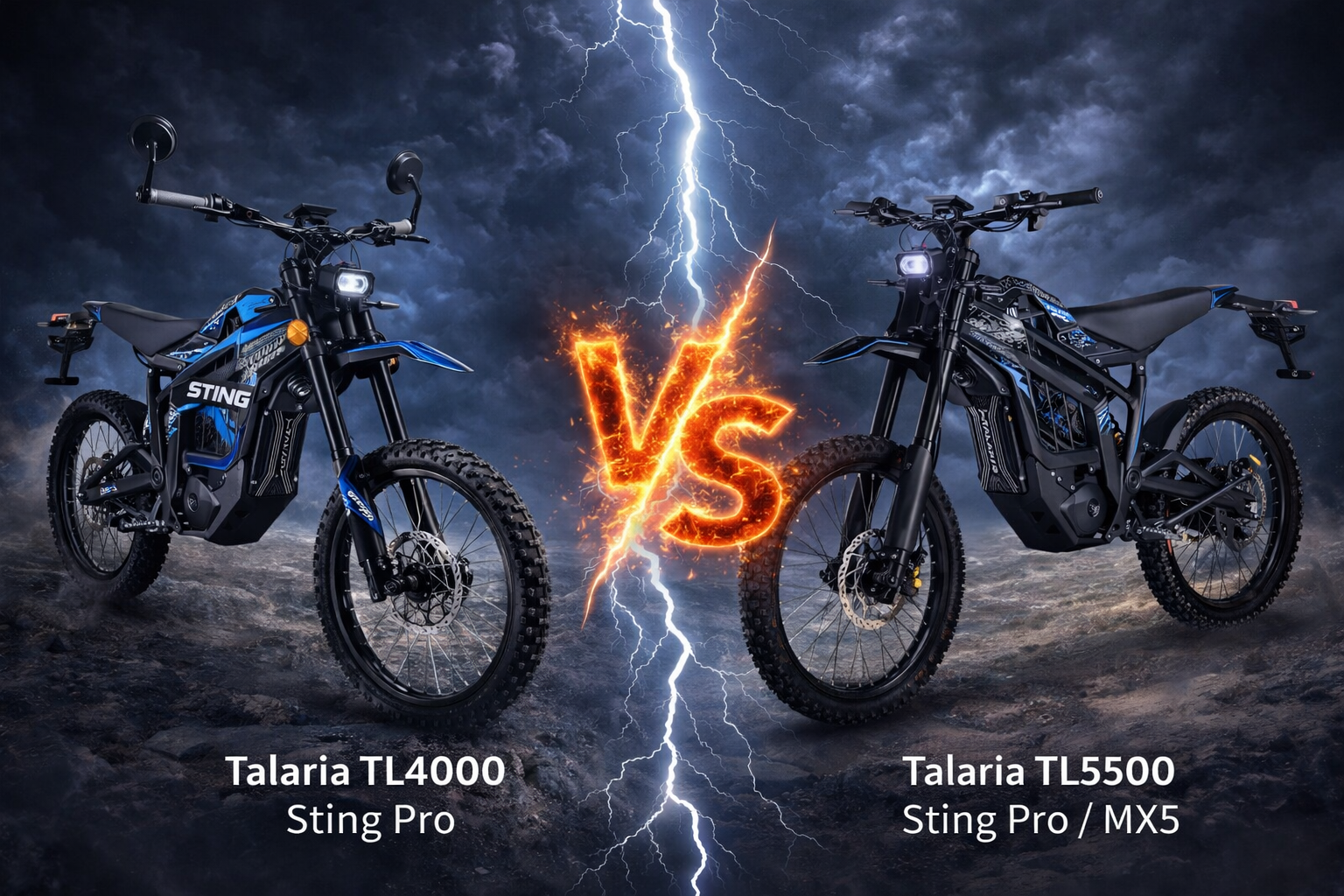 Talaria TL4000 vs TL5500 : différences et comparatif complet